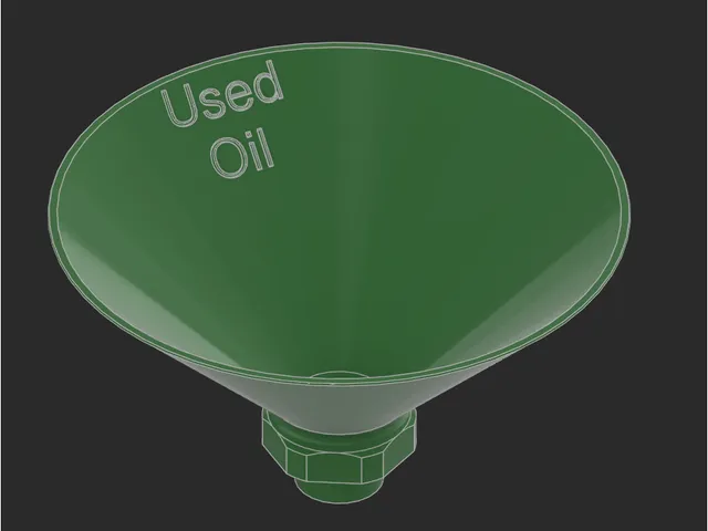 Waste Oil Funnel