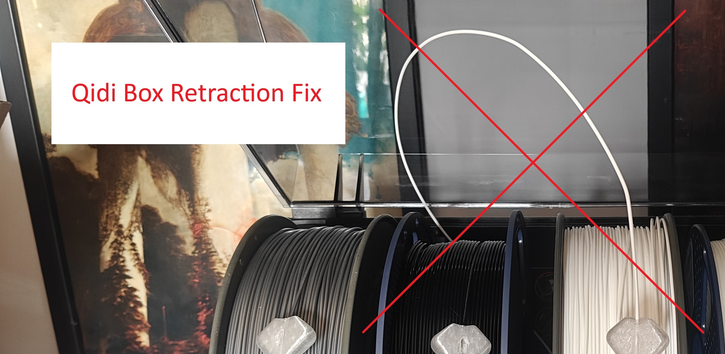 Qidi Box Filament Retraction Fix (Gear Pressure Spacer) Q2 Q2C Plus 4 Max 4