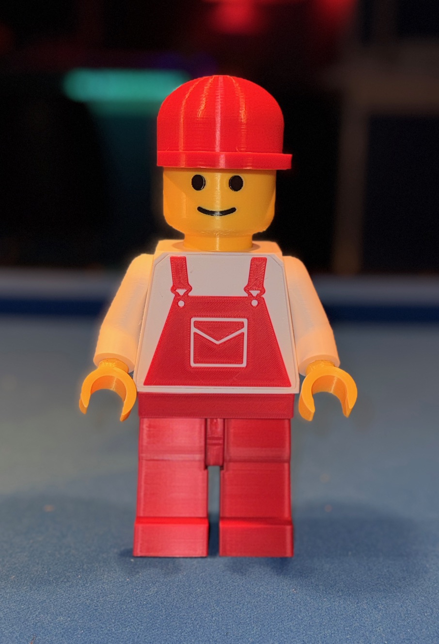 Classic Town Red Overalls MegaFigure (5:1 Scale)