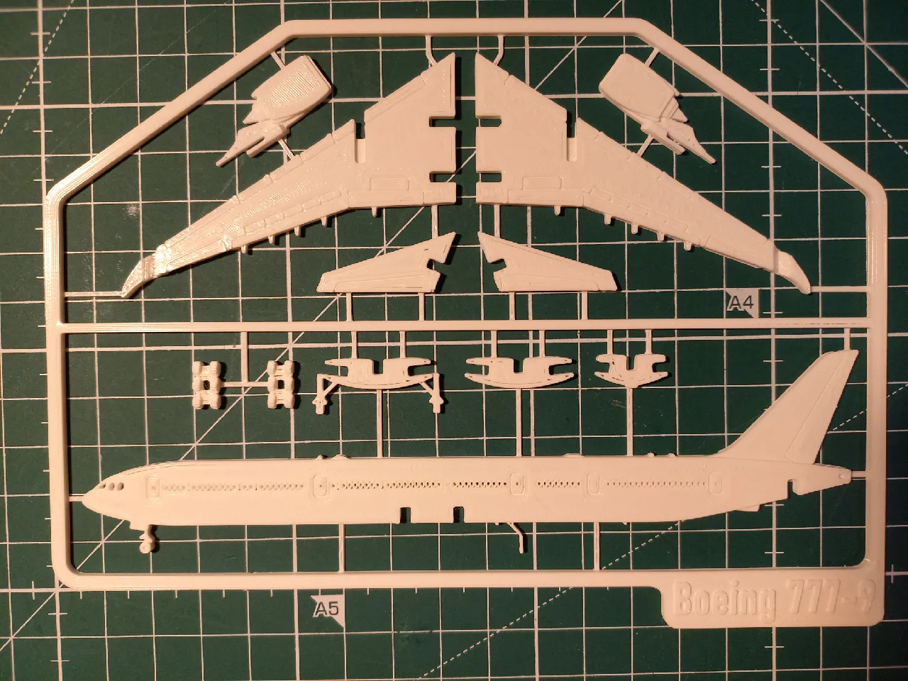 Boeing 777-9 Kit Card by BowdenBuilder | Download free STL model