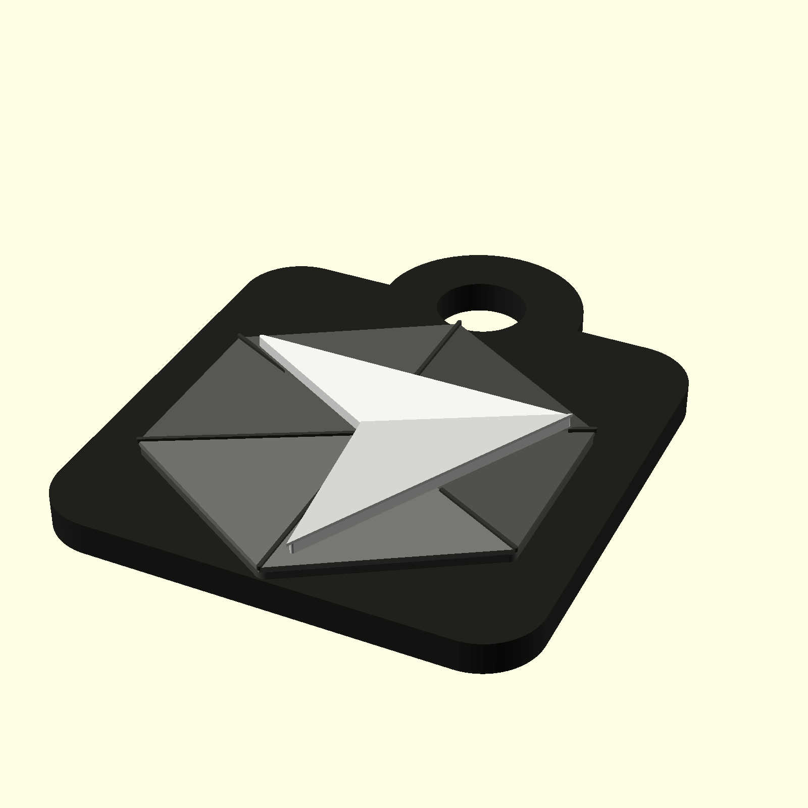 Cursor IDE Keychain — miniatura 2