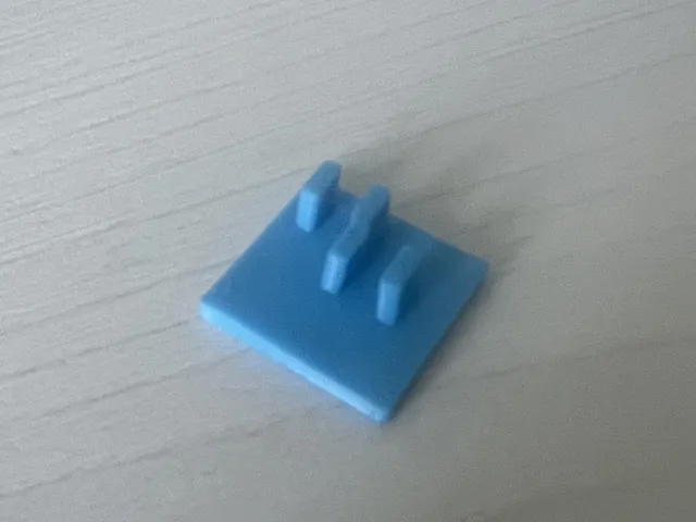 Twin Cable Clip for Standard Tabletop