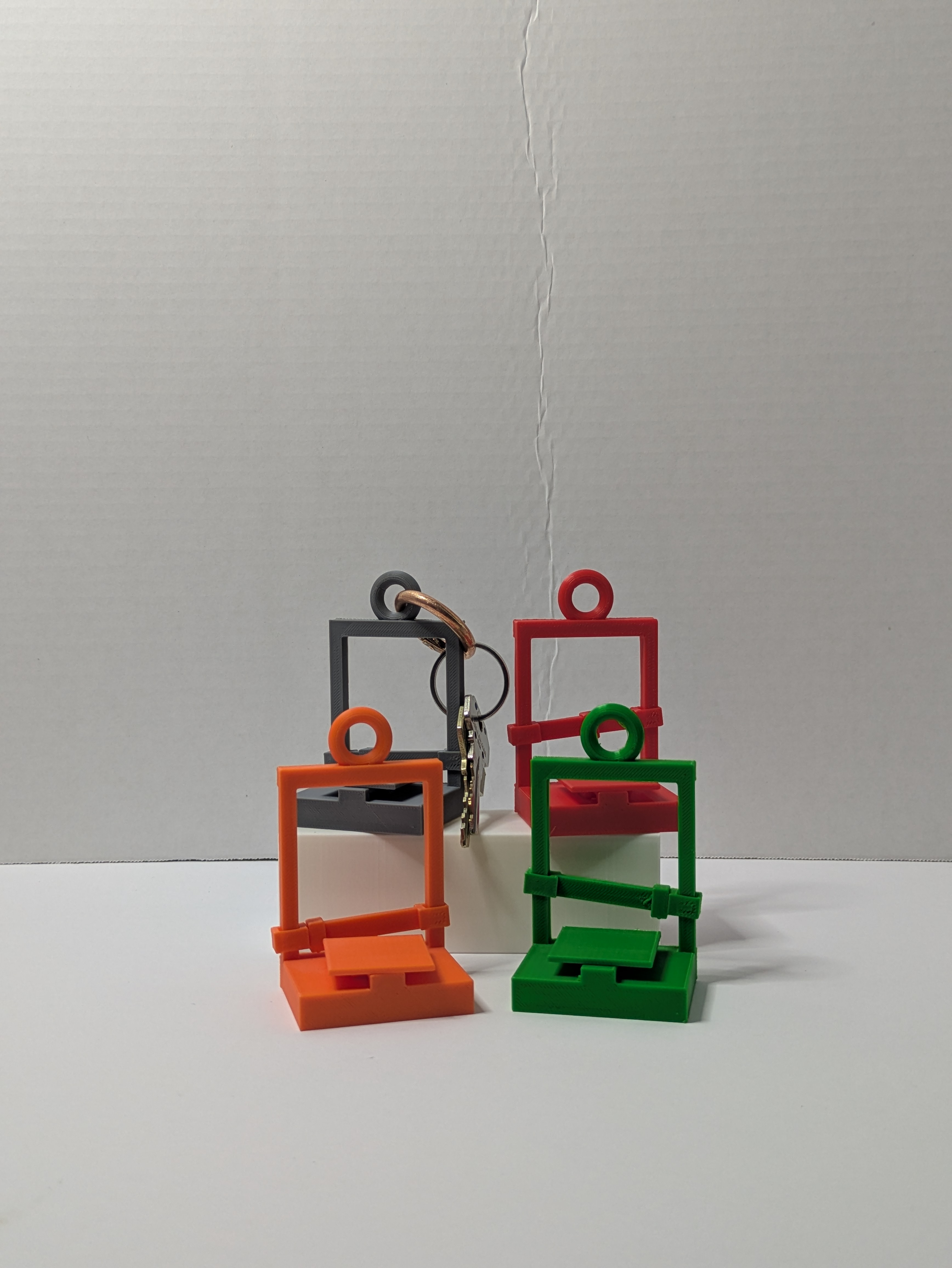 3D Printer Bridging test/Keychain — thumbnail 3