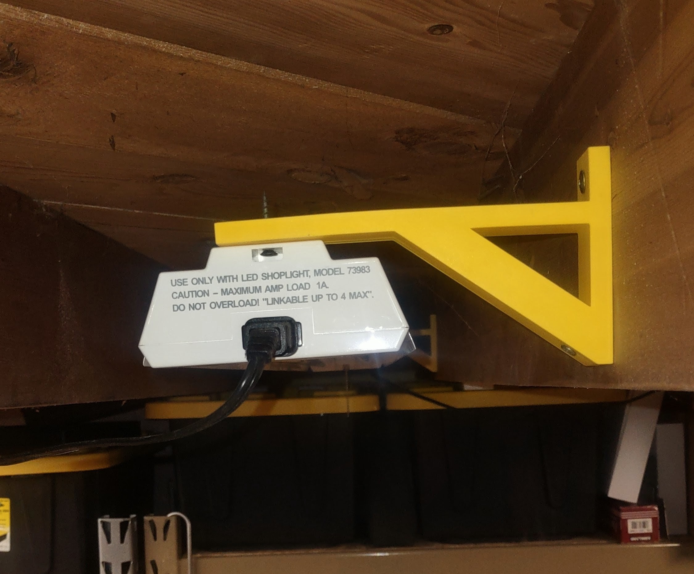 Shop Light Bracket - JV