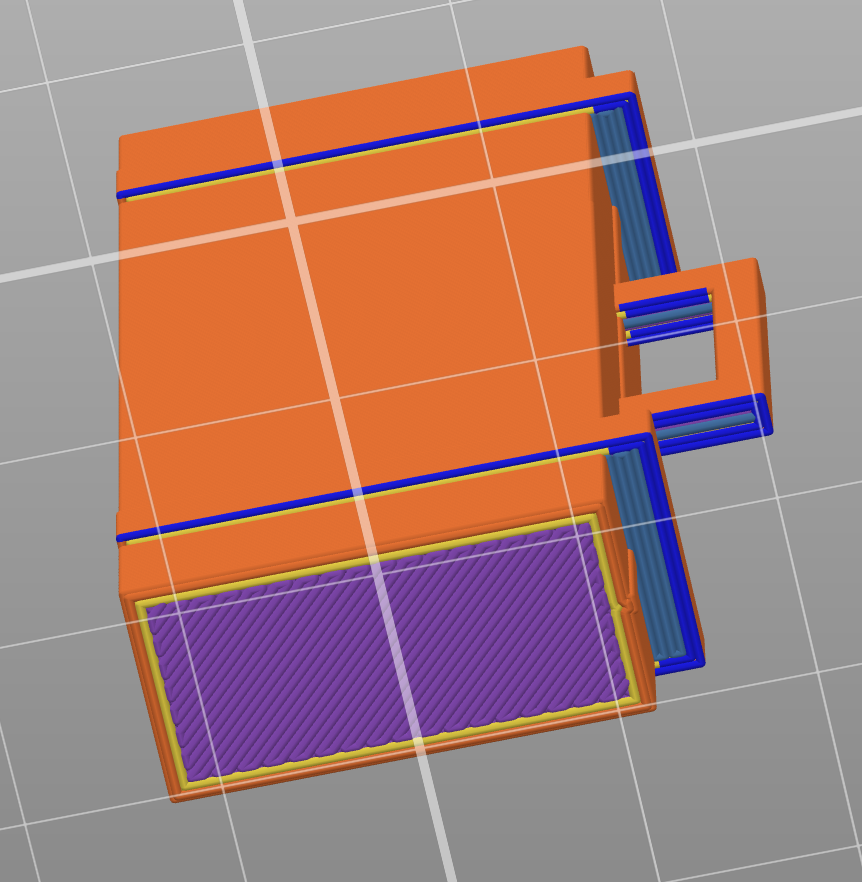 Suitcase overhang test