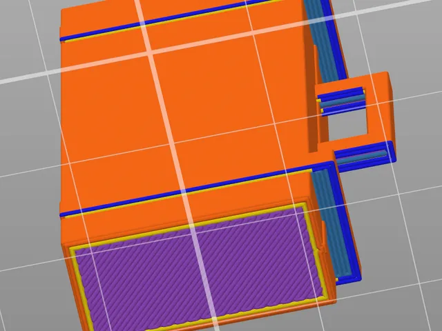 Suitcase overhang test