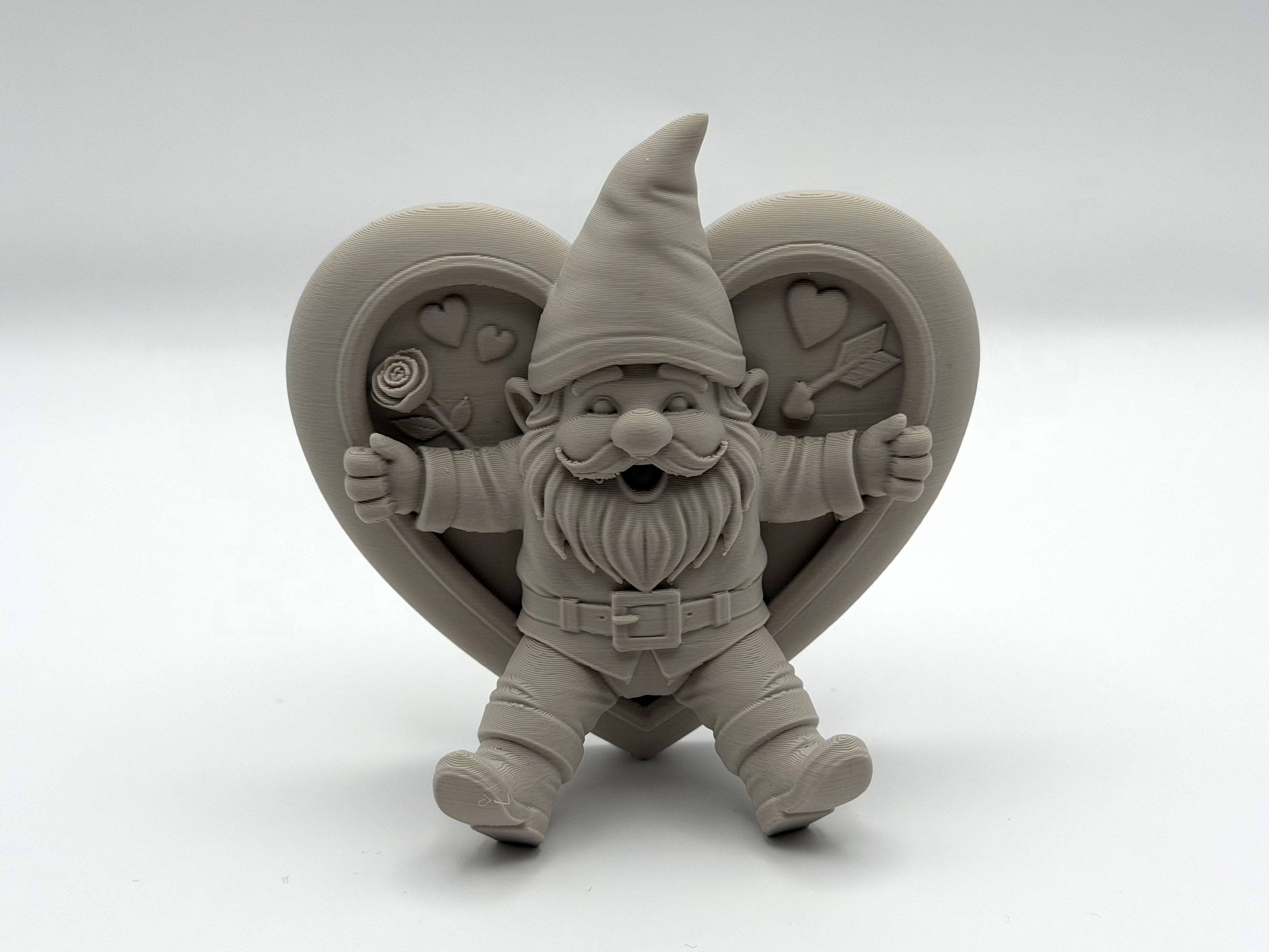 Valentines Gnome Decor — miniatura 2