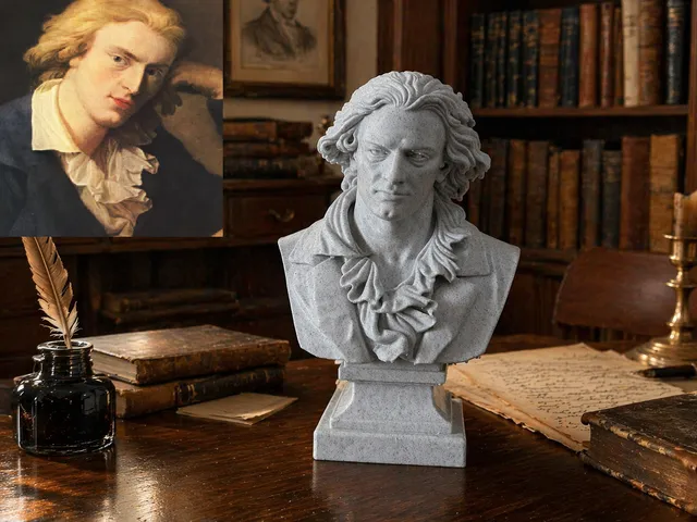 Johann Christoph Friedrich von Schiller — Bust
