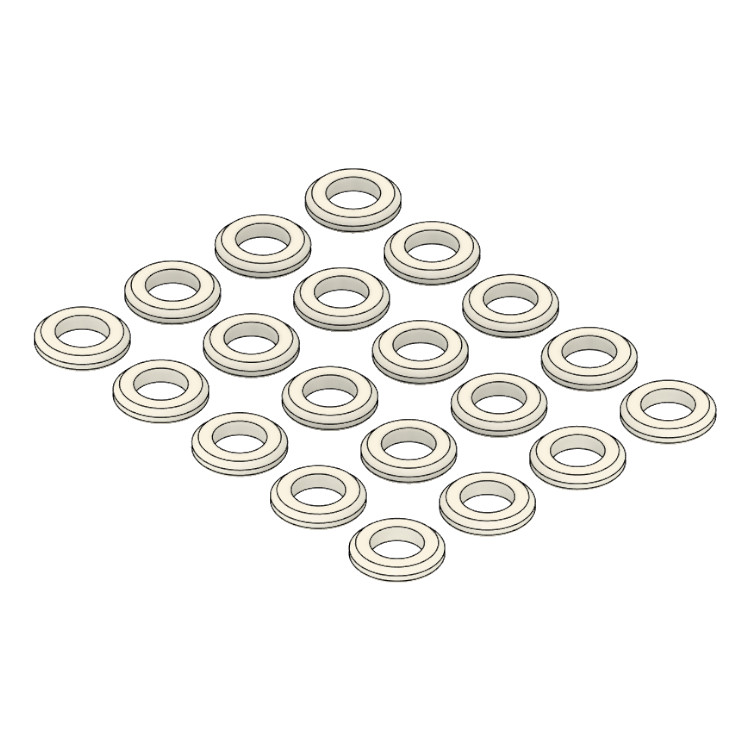 Pearl-Style Drum Set Tension Rod Washers / Spacers