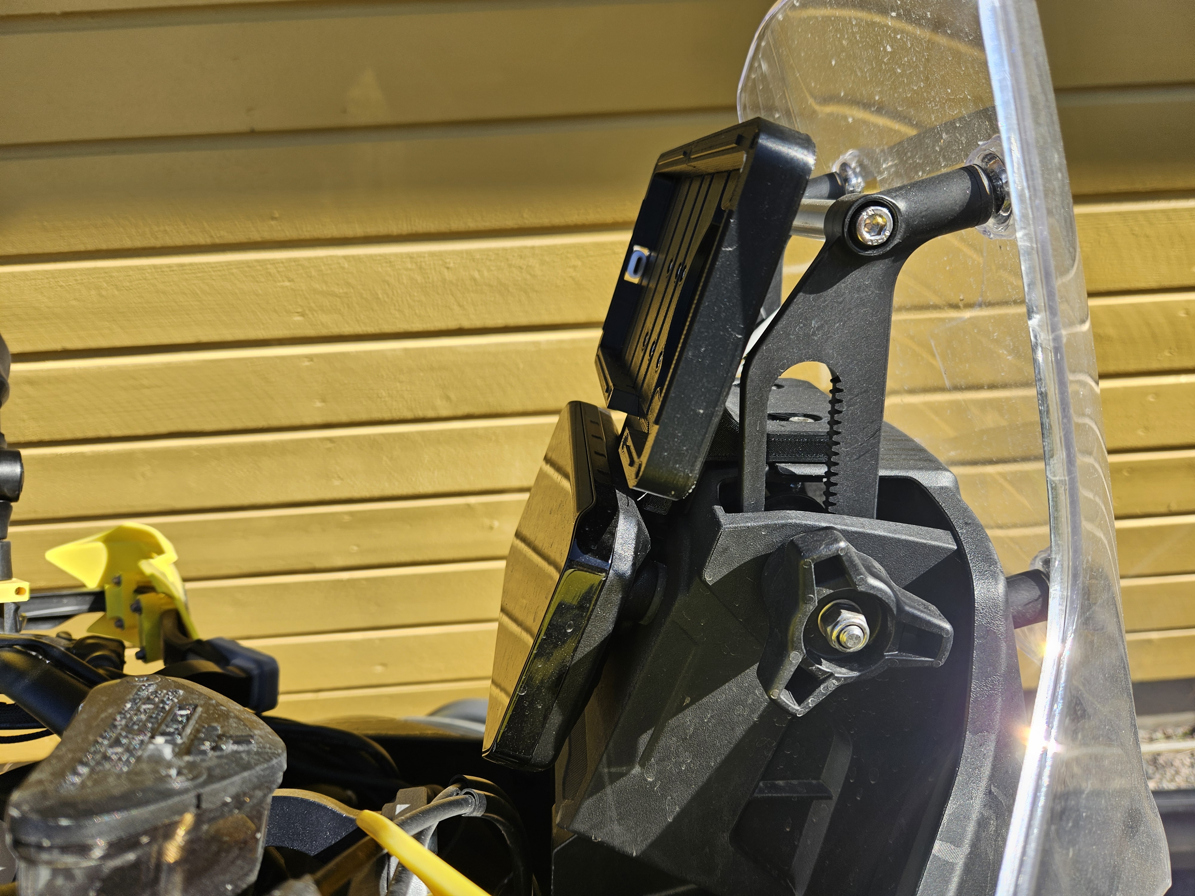 UMM2028 Base Mount for CFMoto 450MT 3D model