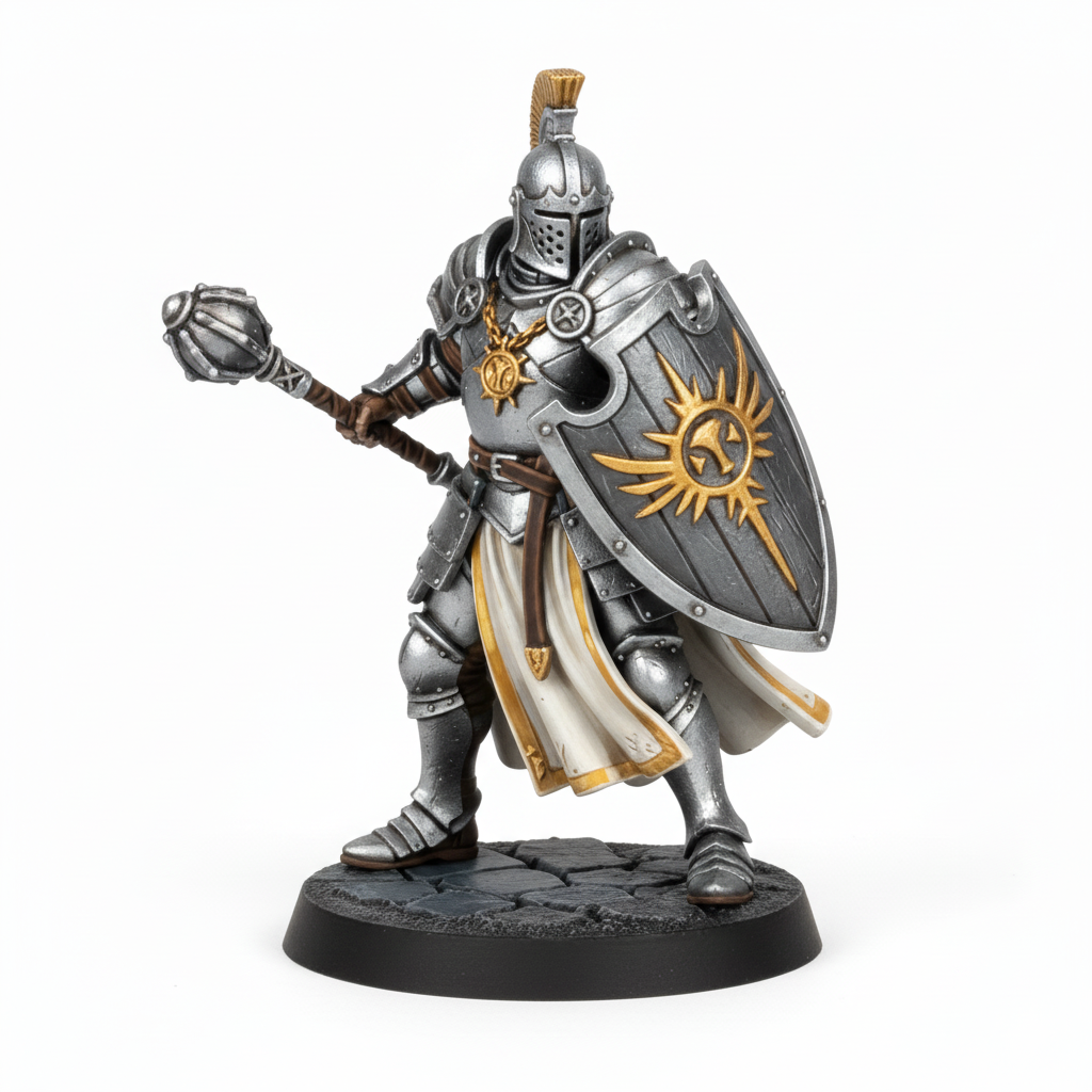 D&D Miniature: Paladin