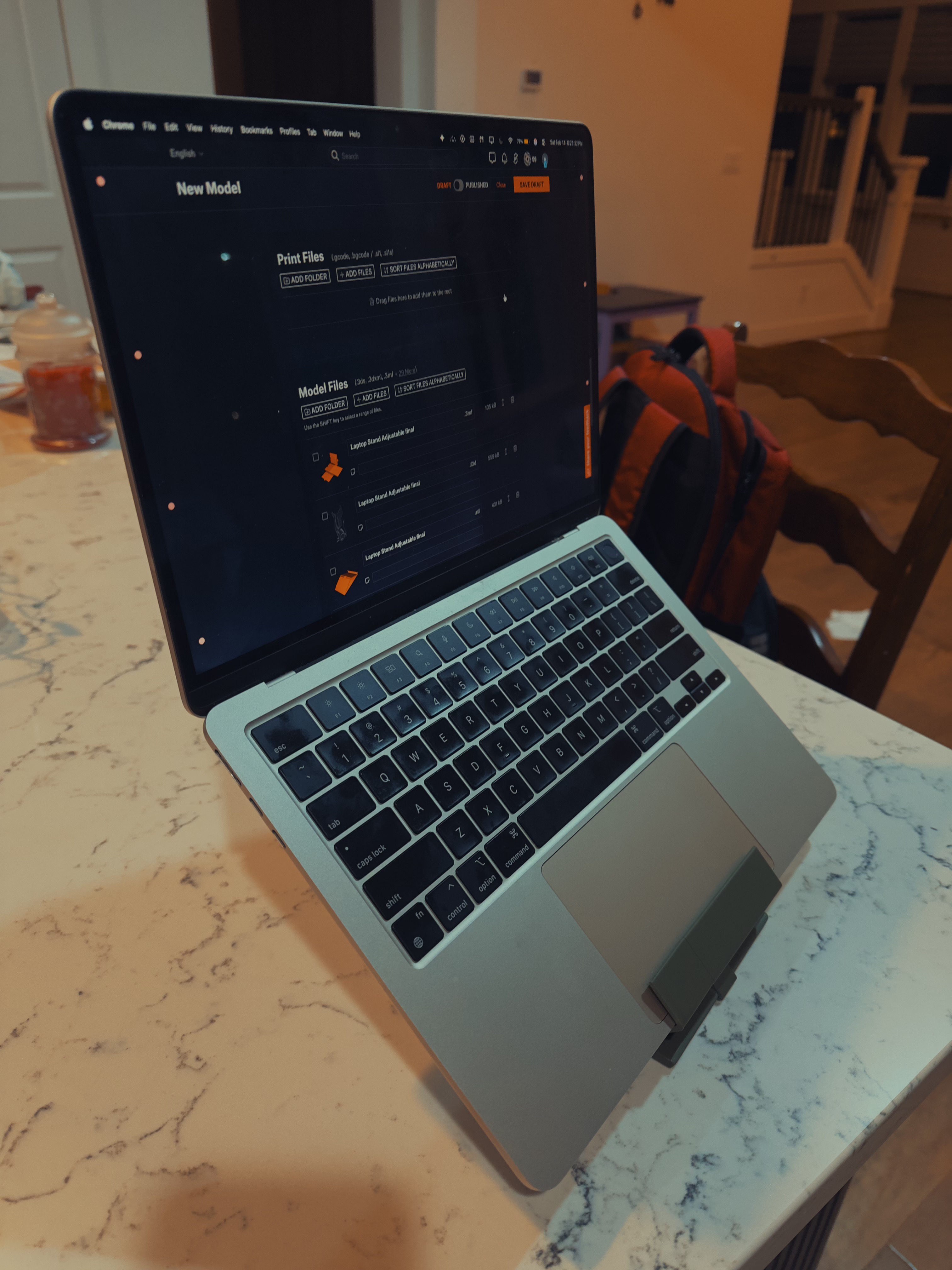 Adjustable Laptop Stand — miniatura 3