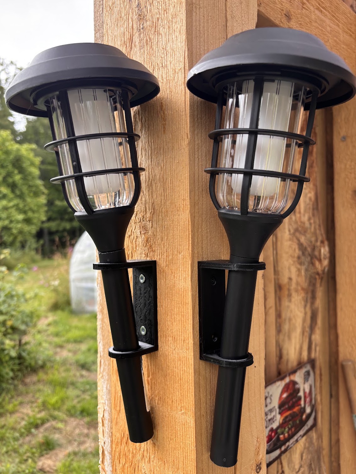 Solar Light Wall Holder