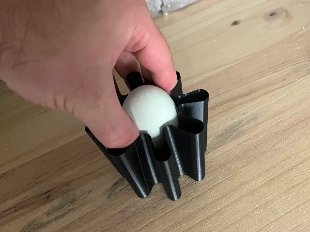 Flexible Egg Holder