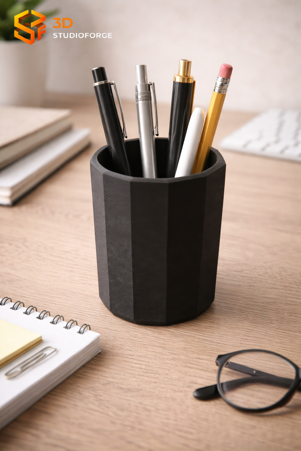 Modern pencil holder