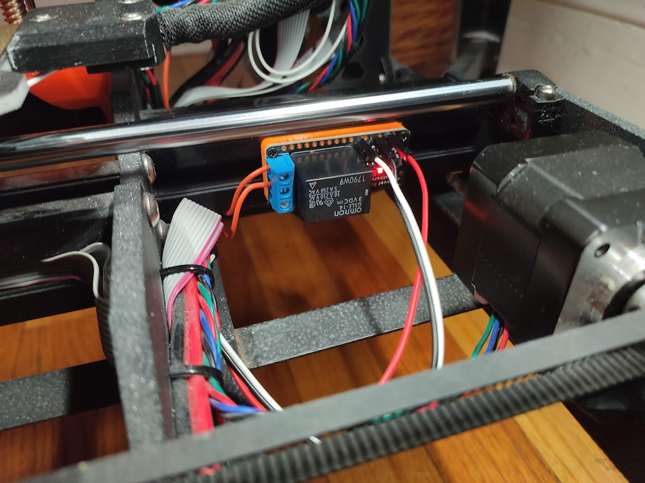 Adafruit Power Relay FeatherWing mount