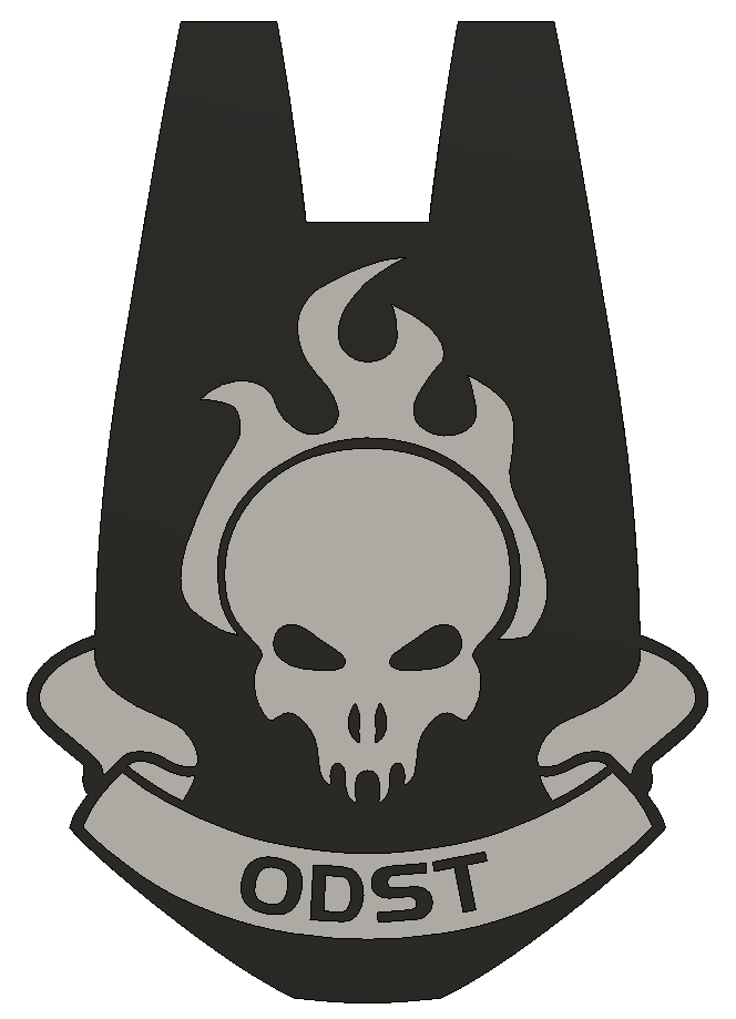 ODST Inspired Wall Plaque