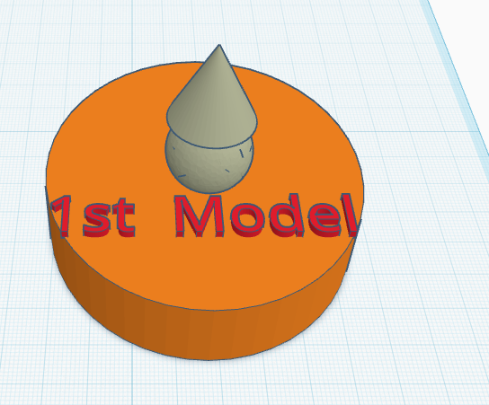 Trophy for my first model