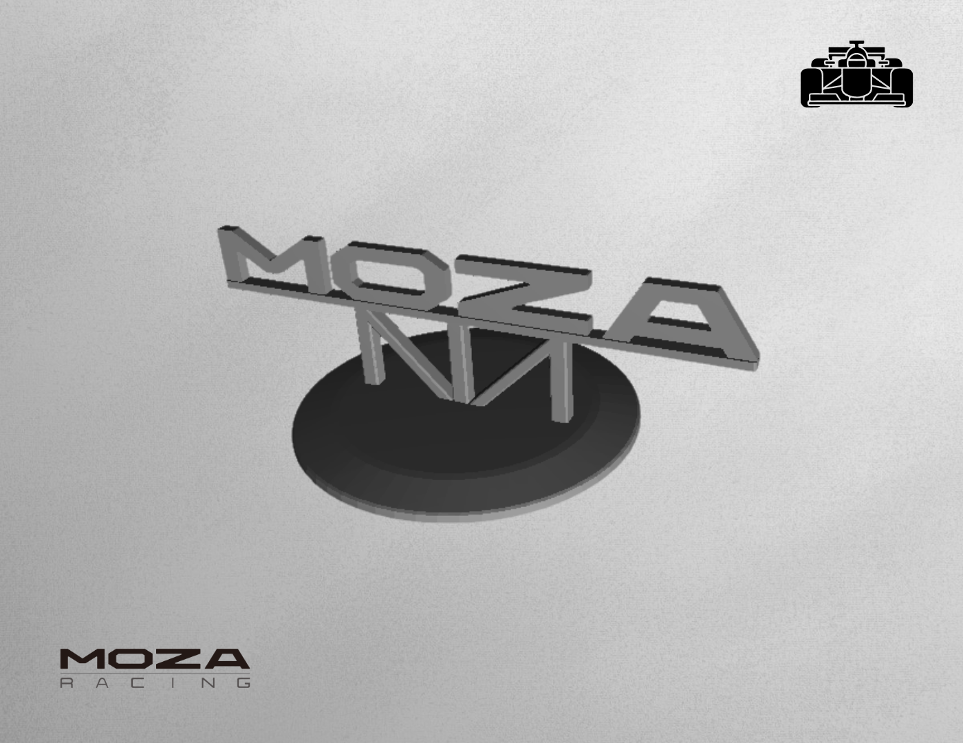 MOZA Logo Desktop Display Stand