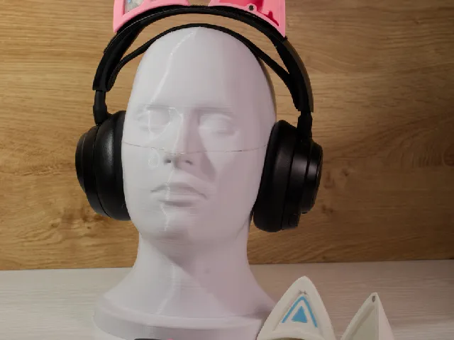 Headphone Cat Ears with Swappable Magnetic Covers
