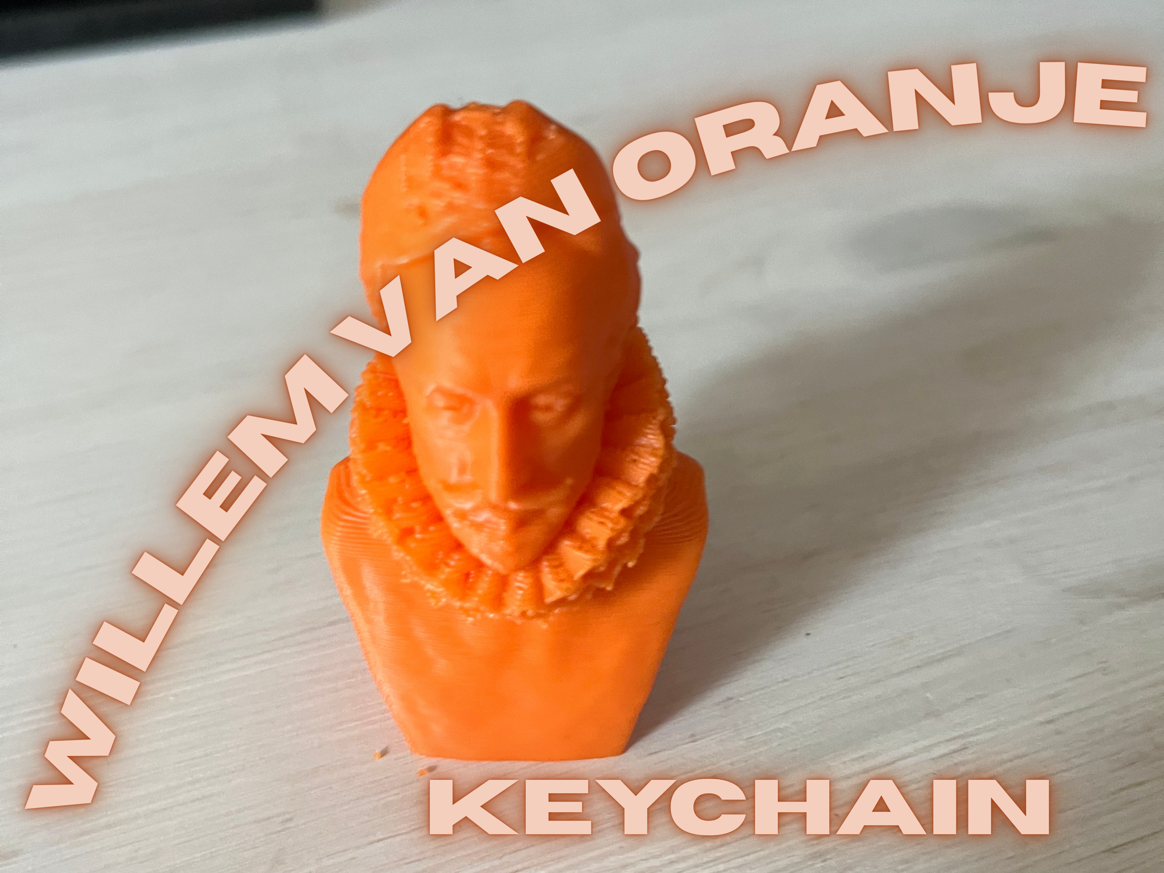 Willem van Oranje keychain