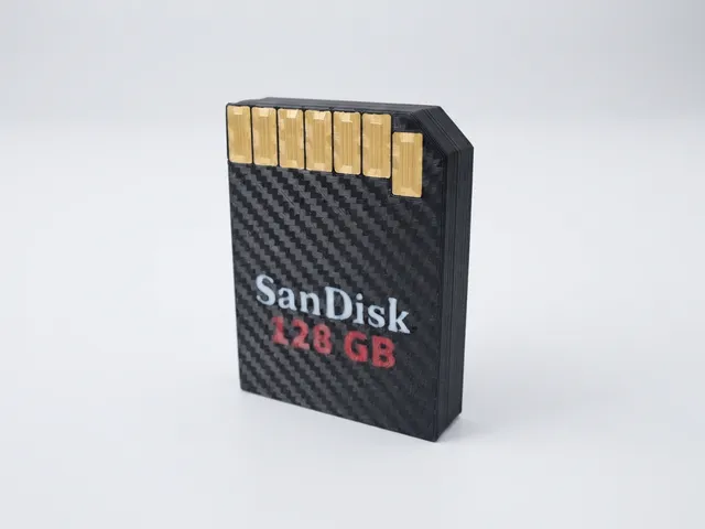 SD Cards Magnetic Box for 5x2mm magnets