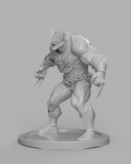 Miniatura 4 do modelo 3D Bat Butcher