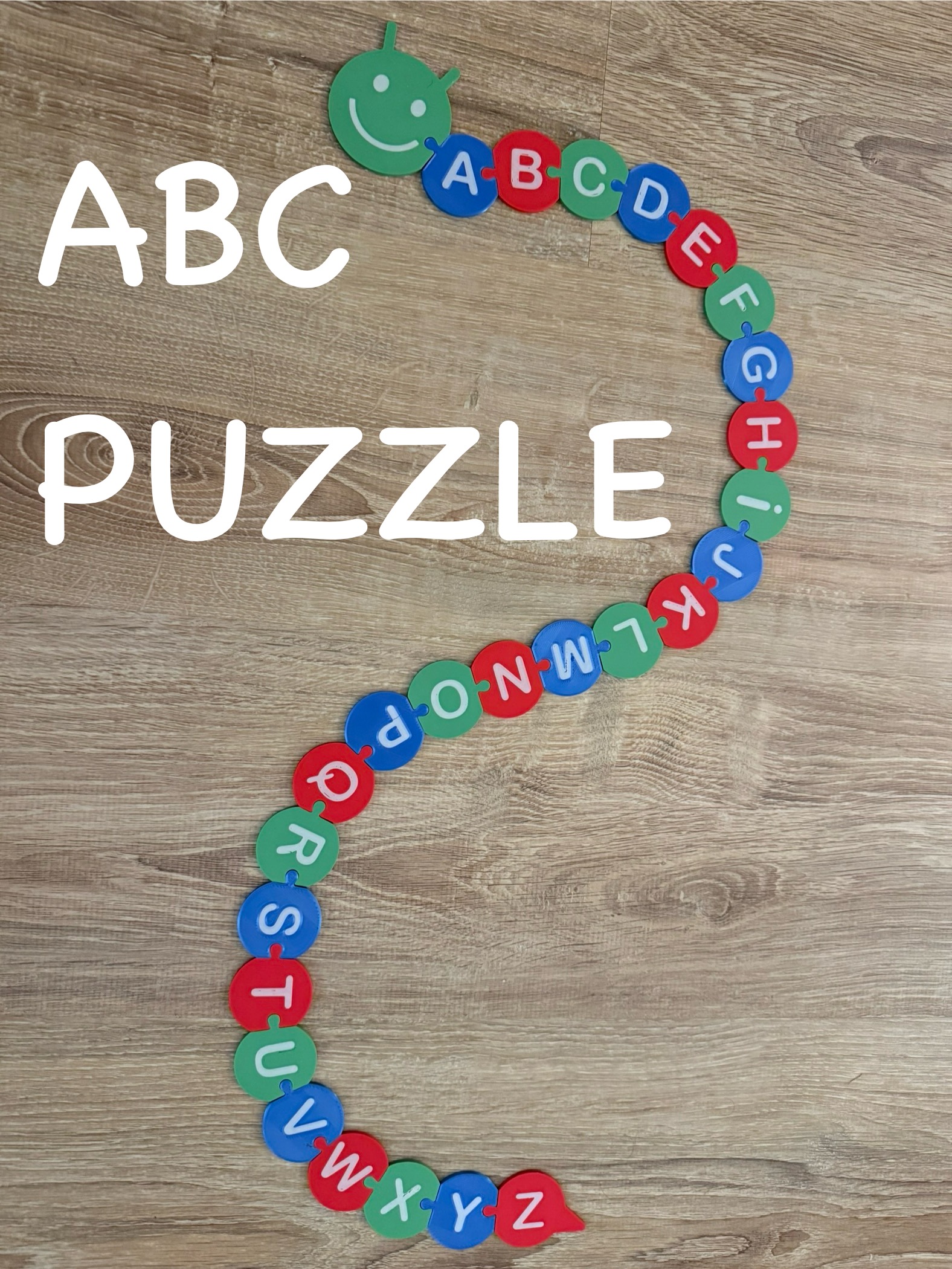 ABC puzzle - help kids learn the Alphabet