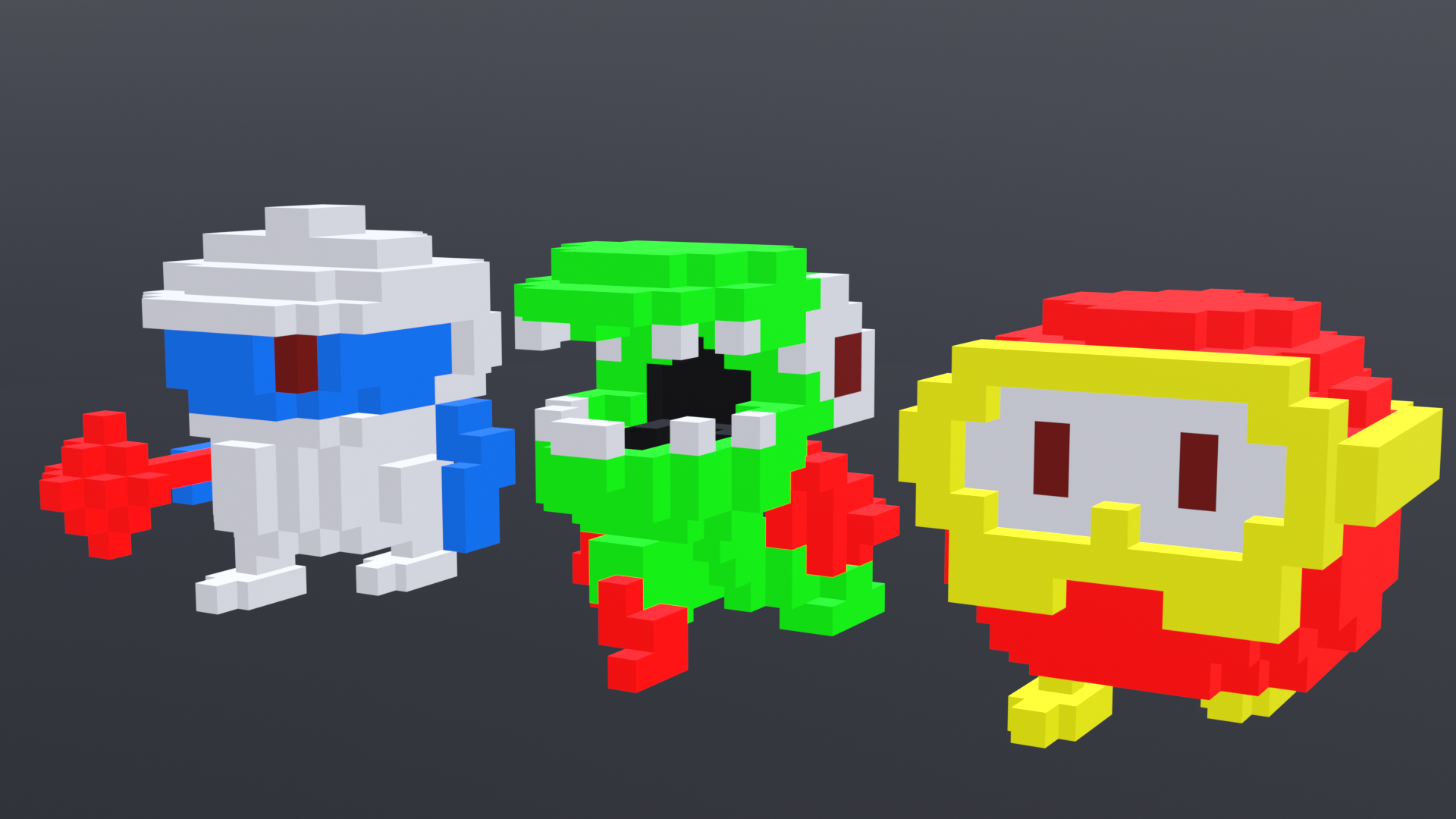 Dig Dug Characters