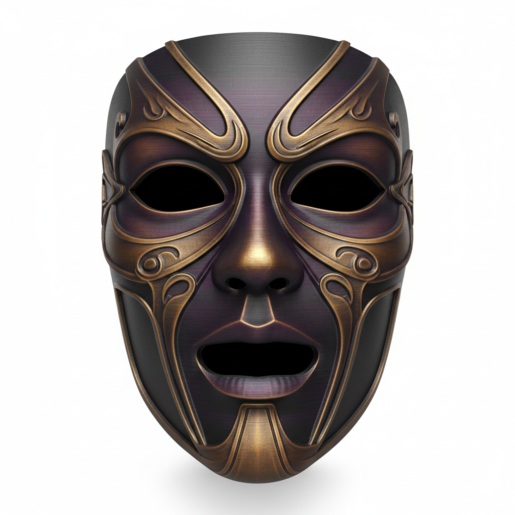 Eternal Shadow Emperor, mask, cosplay, wearable, costume, face, helmet