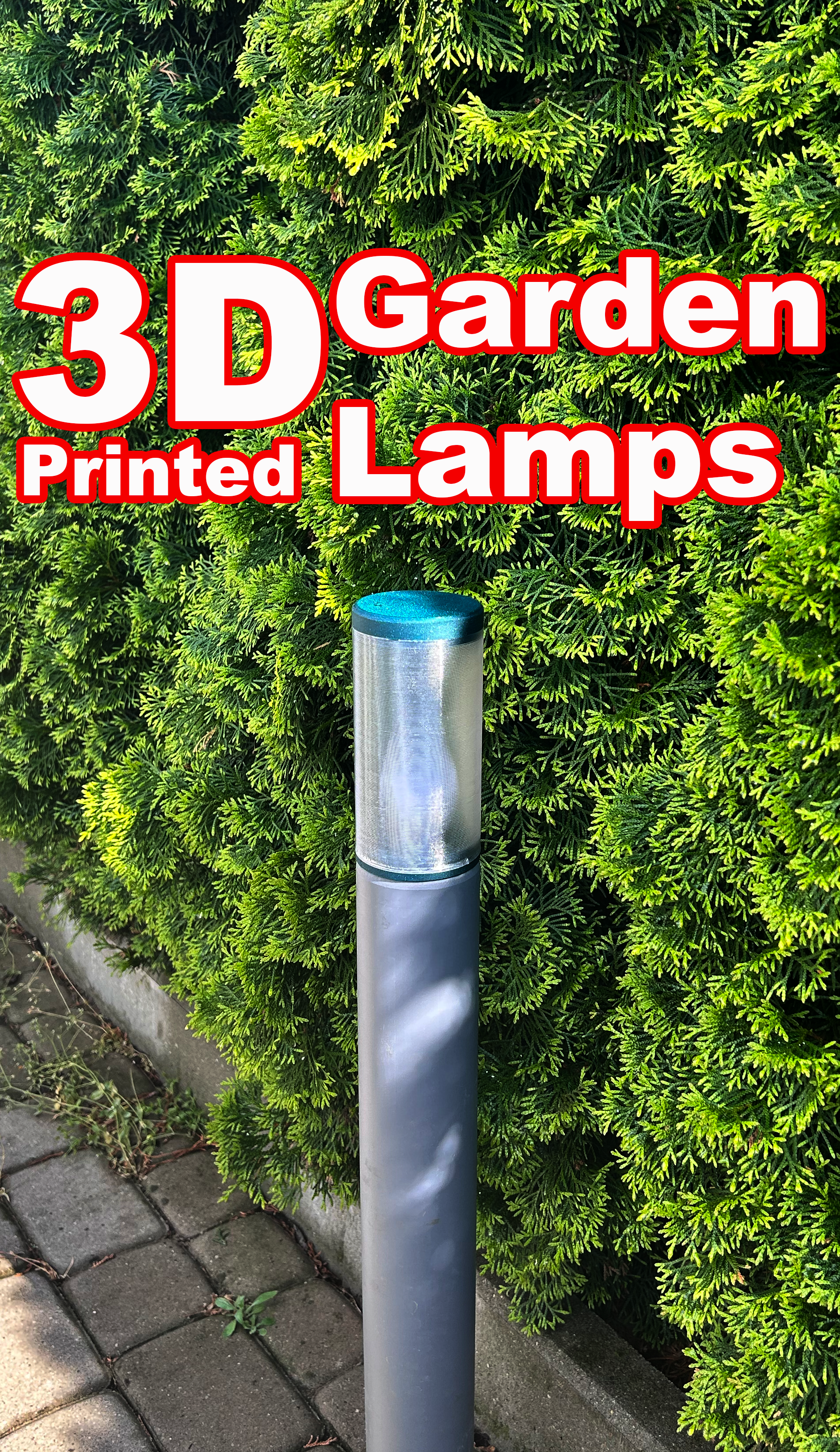 3D Printed Garden Lamps – Stylish and Functional Lighting for Your Garden!