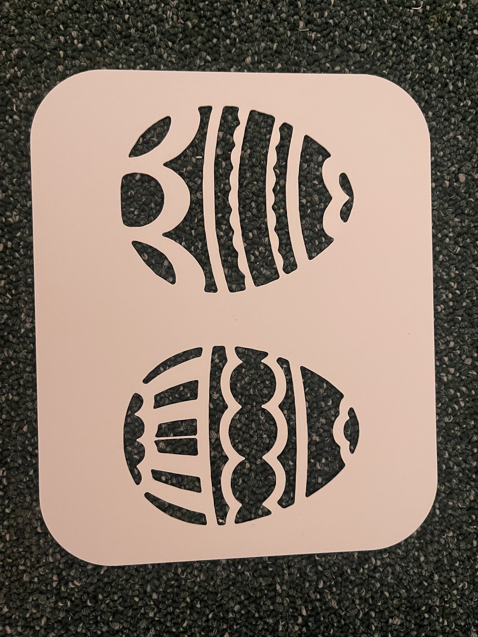 Easter Stencil Templates (for Sponge, Brush, or Airbrush)