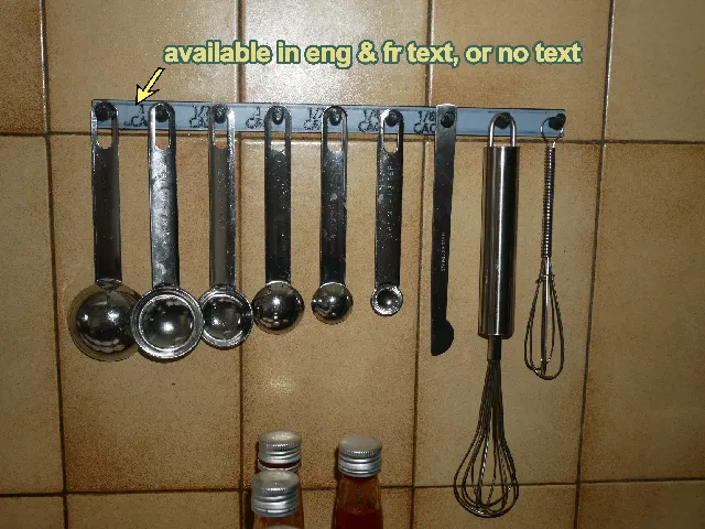 Measurement spoons holder