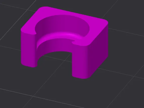 Milk hose clip for coffee/ espresso machine