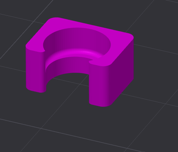 Milk hose clip for coffee/ espresso machine