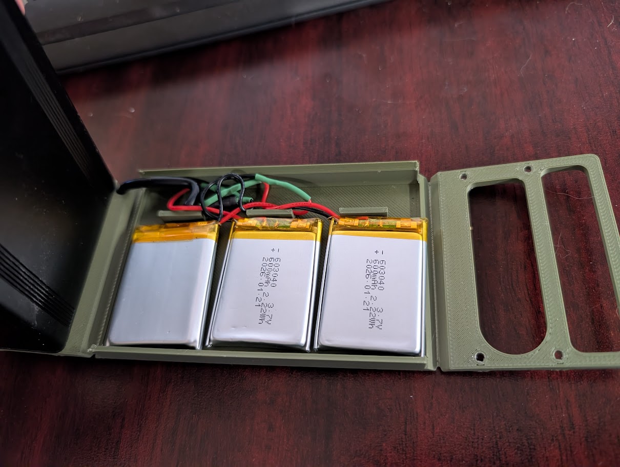 QMX Battery Backpack and Rails — thumbnail 3