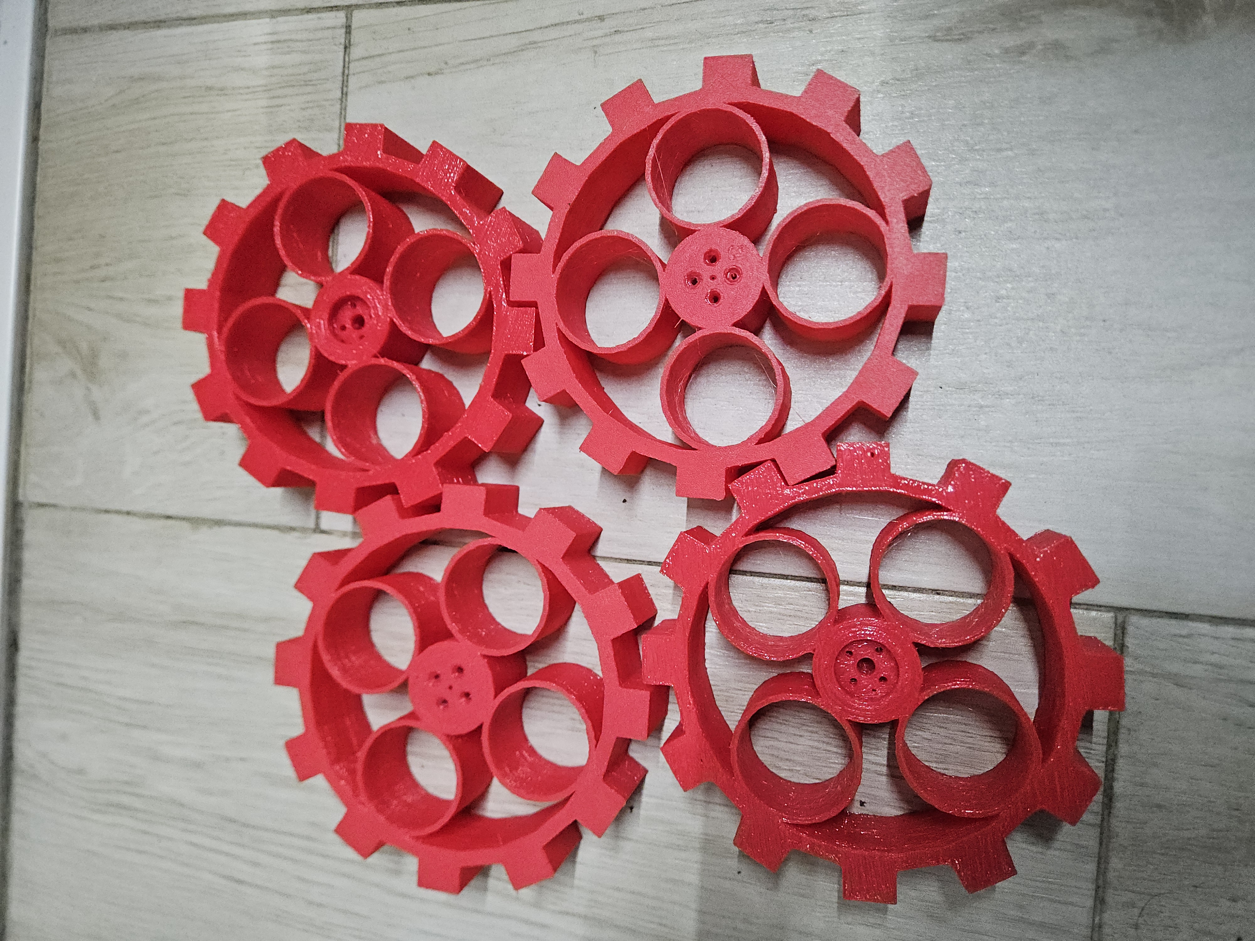 Flexible wheels for robots