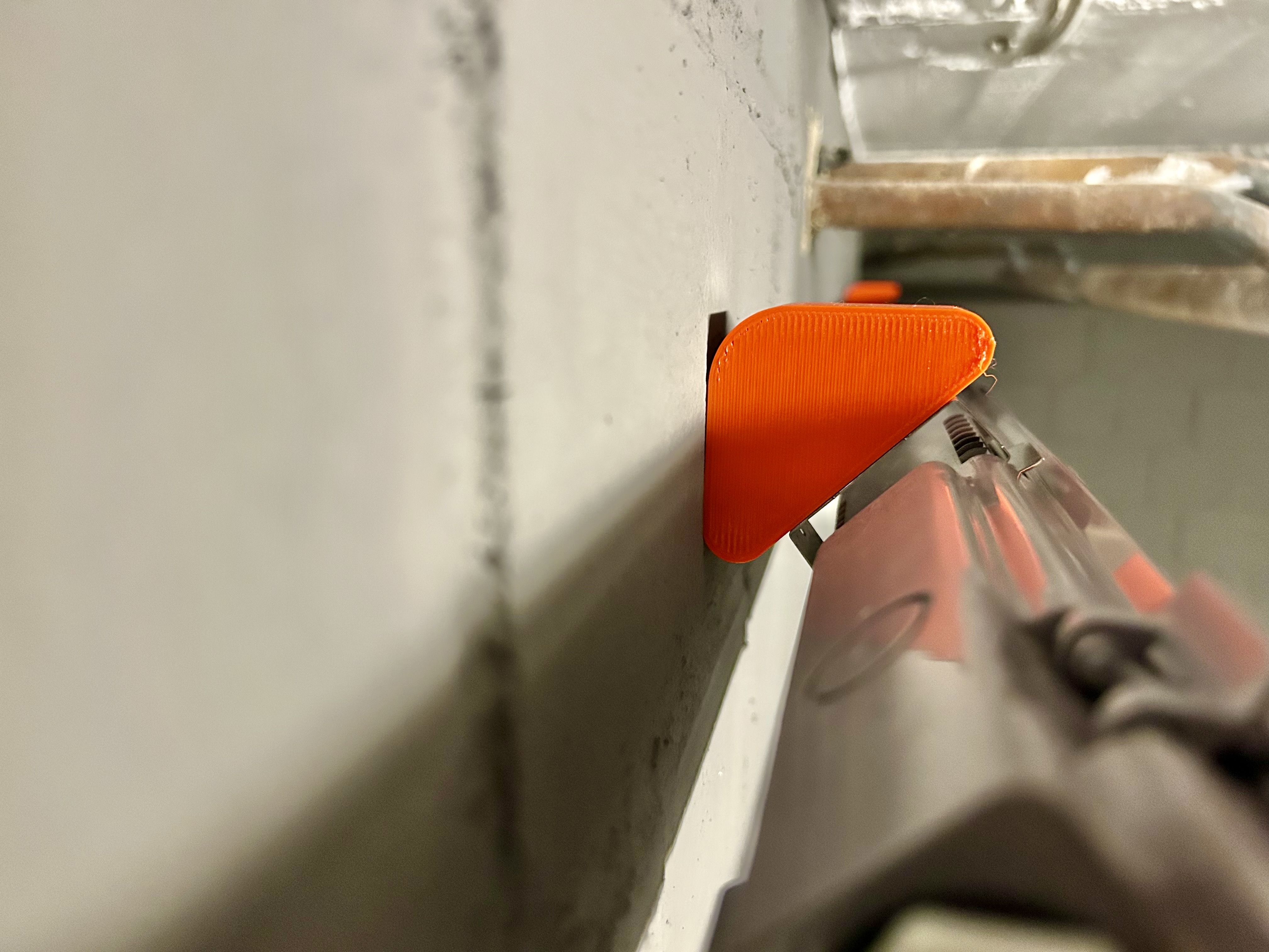 45 degree tube light wall mount 3D model