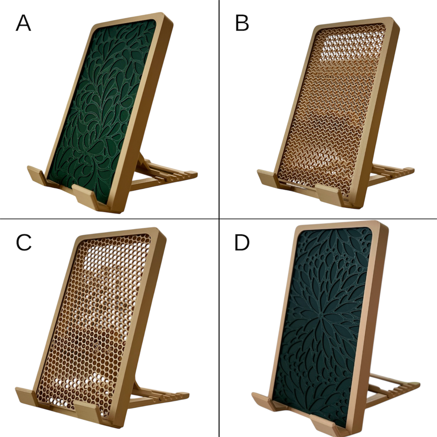 Modern Phone Stand /4 Design Variations/