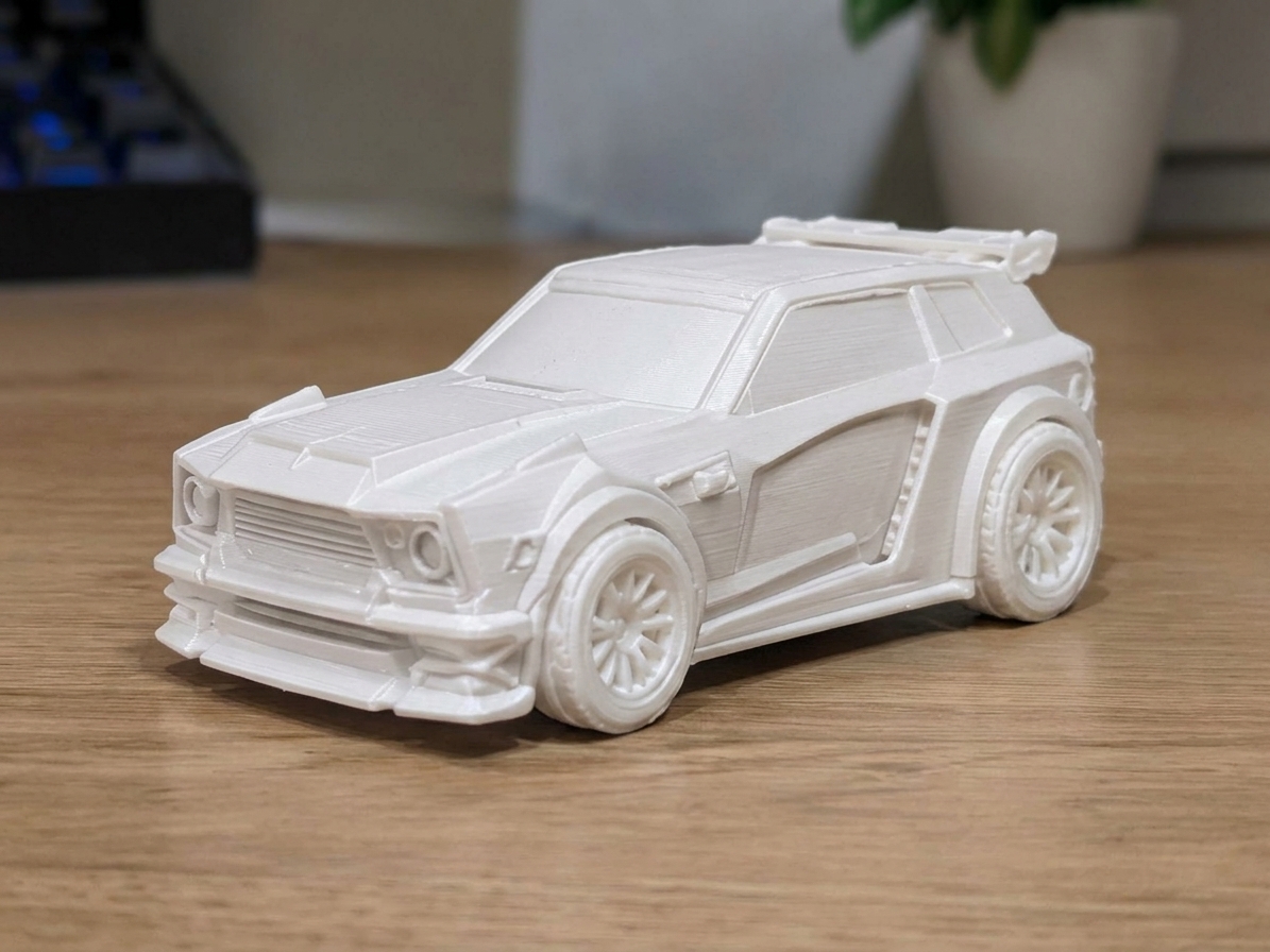 Rocket League Battle Car - Detailed 3D Printable Model