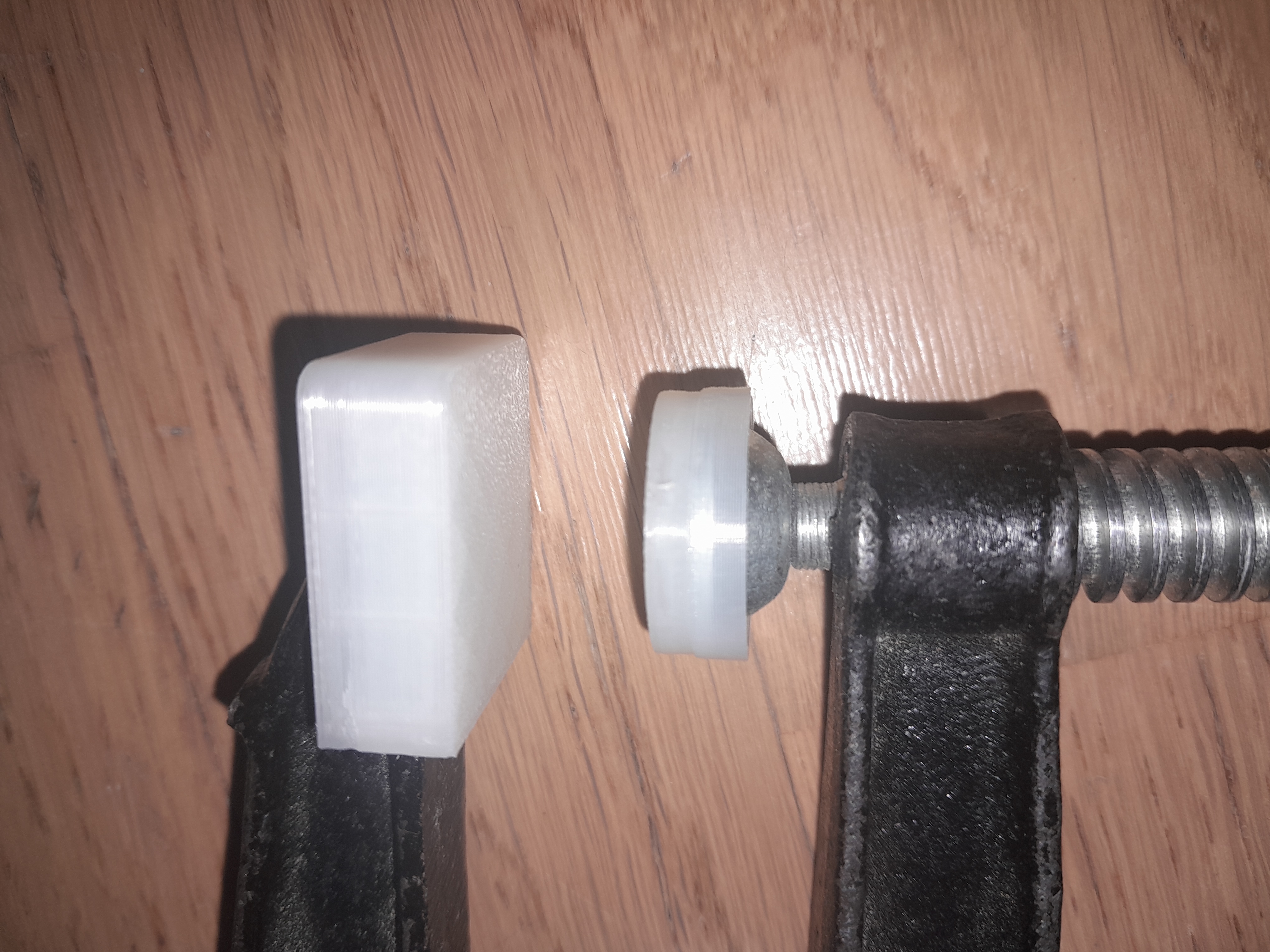metal clamp tips (non flex material)