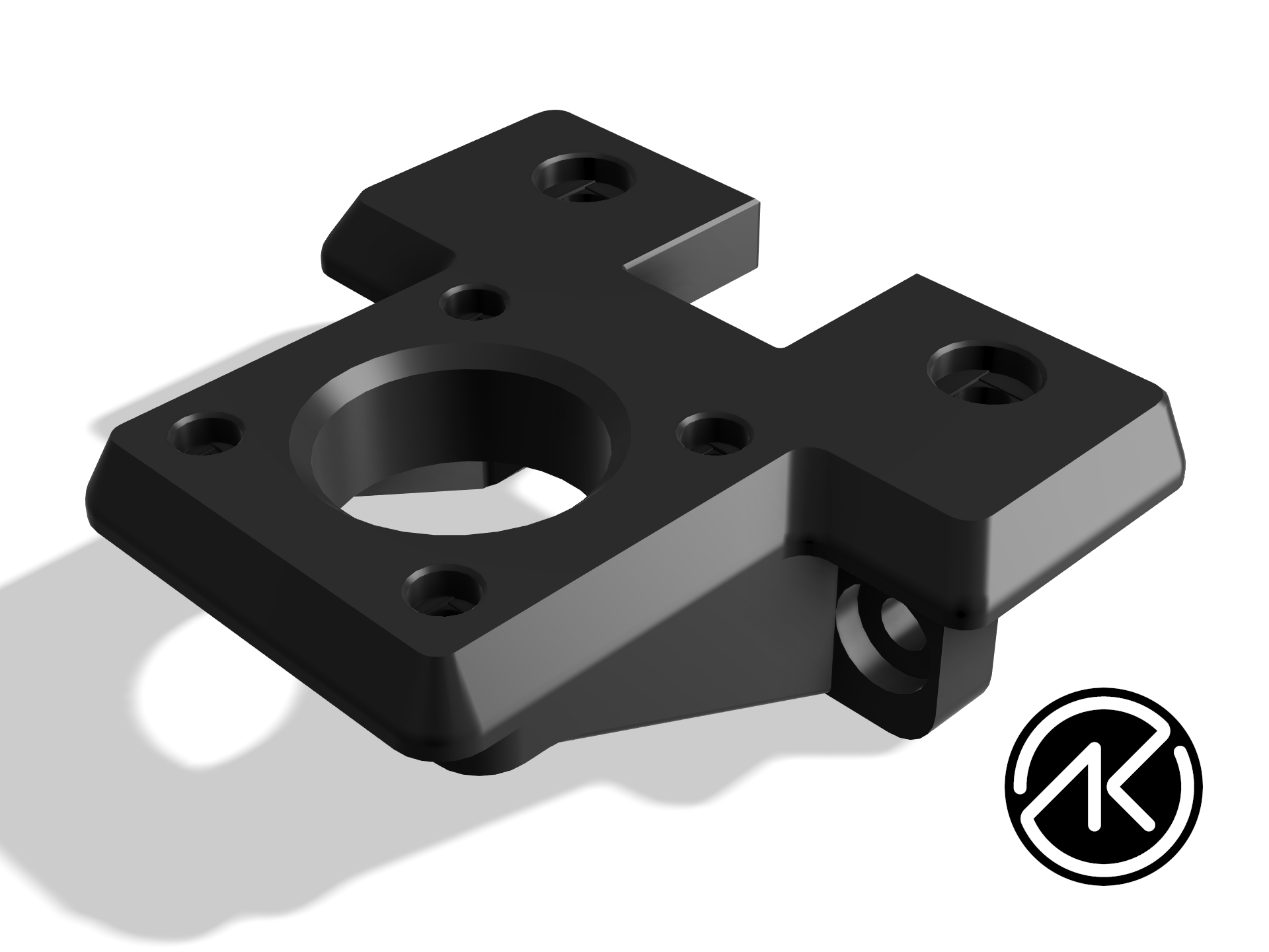 Voron Trident (AK Stealth Wires) inverted electronics stepper rear