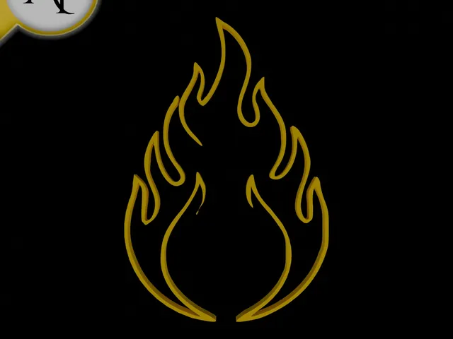 Simple Flame Symbol - 2D Art