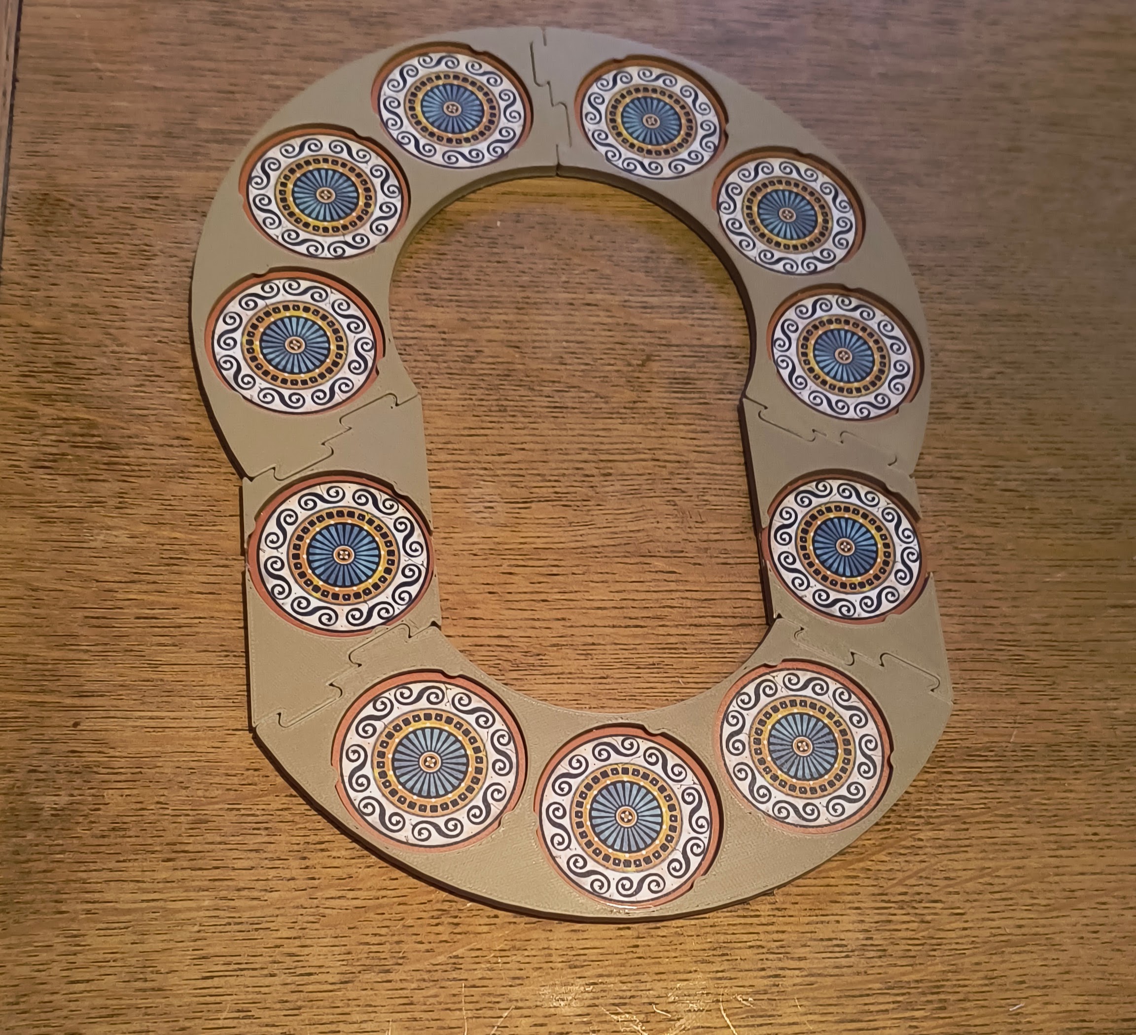 Azul-mini playing tray:  5 player game
