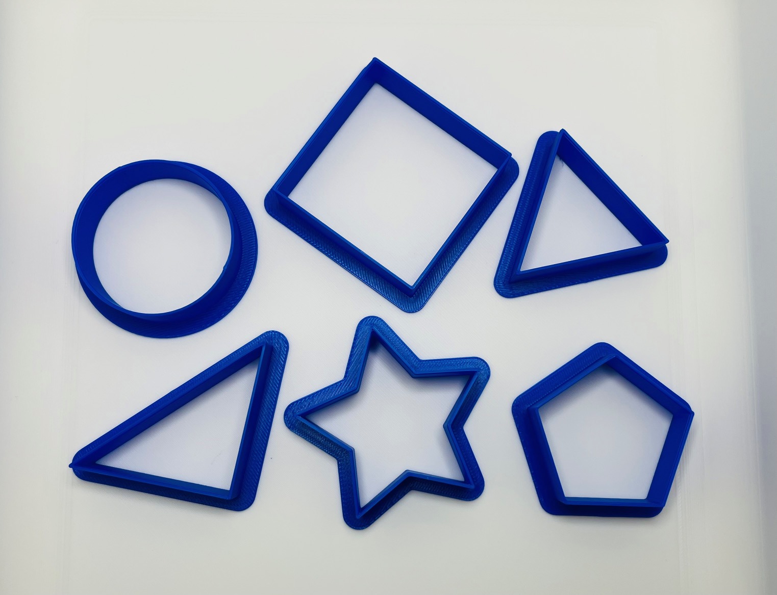 Play Dough Cookie Cutter Shapes Set