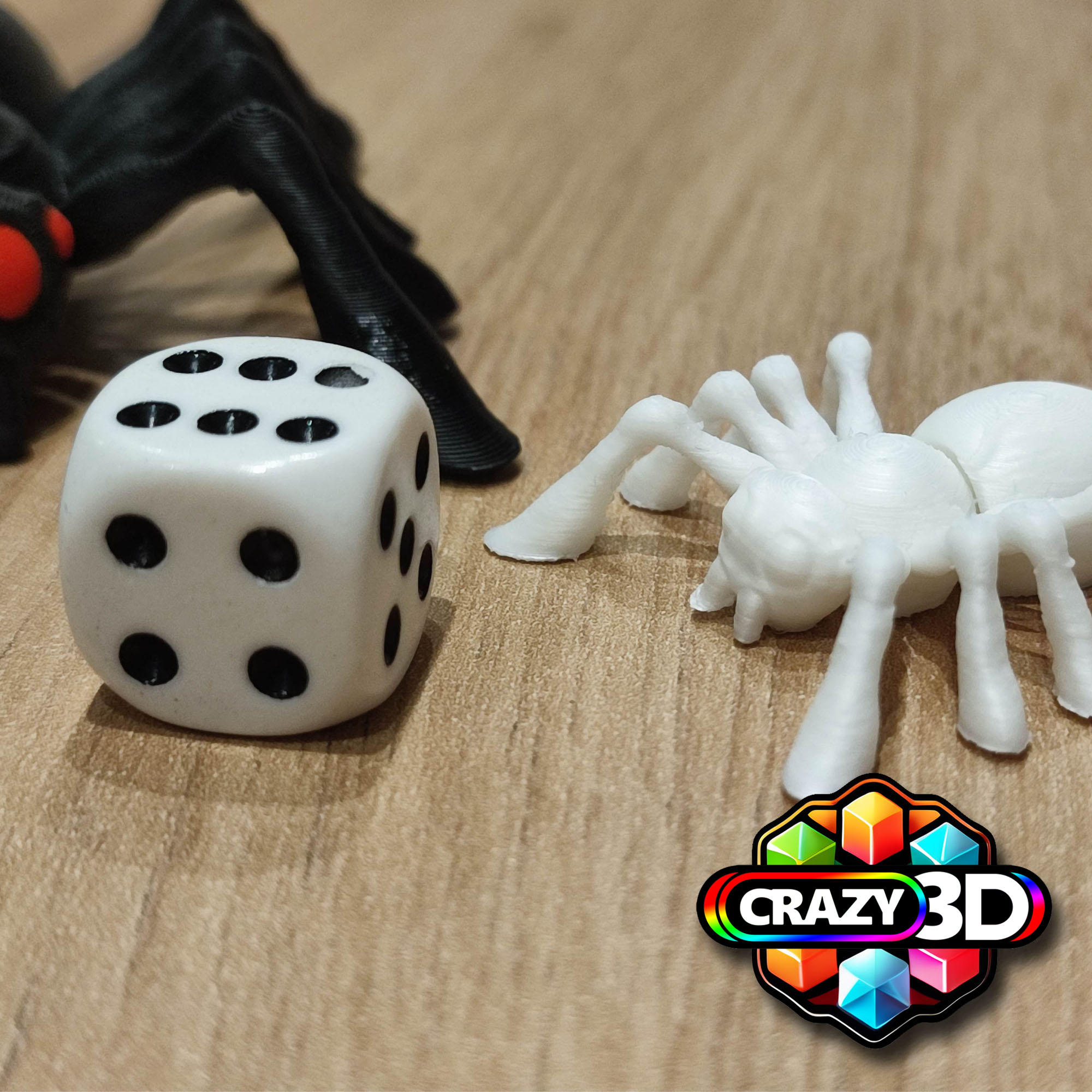 Flexi articulated Spider - Mini 44mm possible !!! — miniatura 2