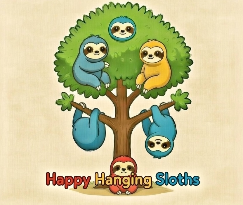 Happy Hanging Sloths Game