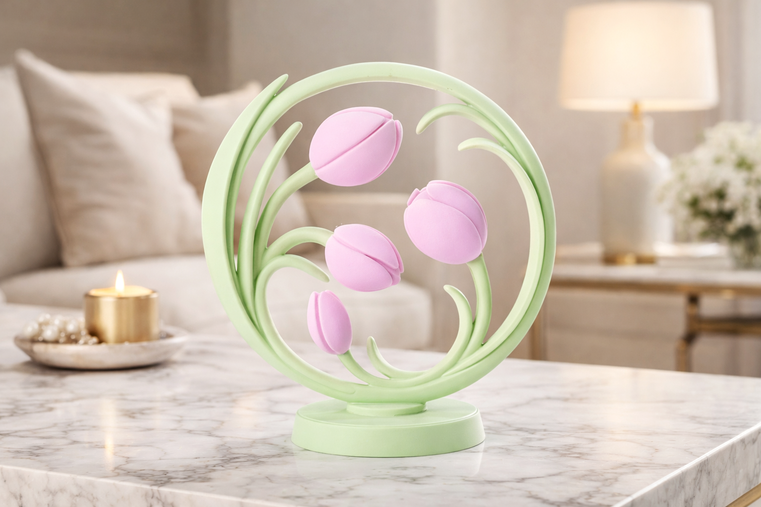Tulip Circle Sculpture