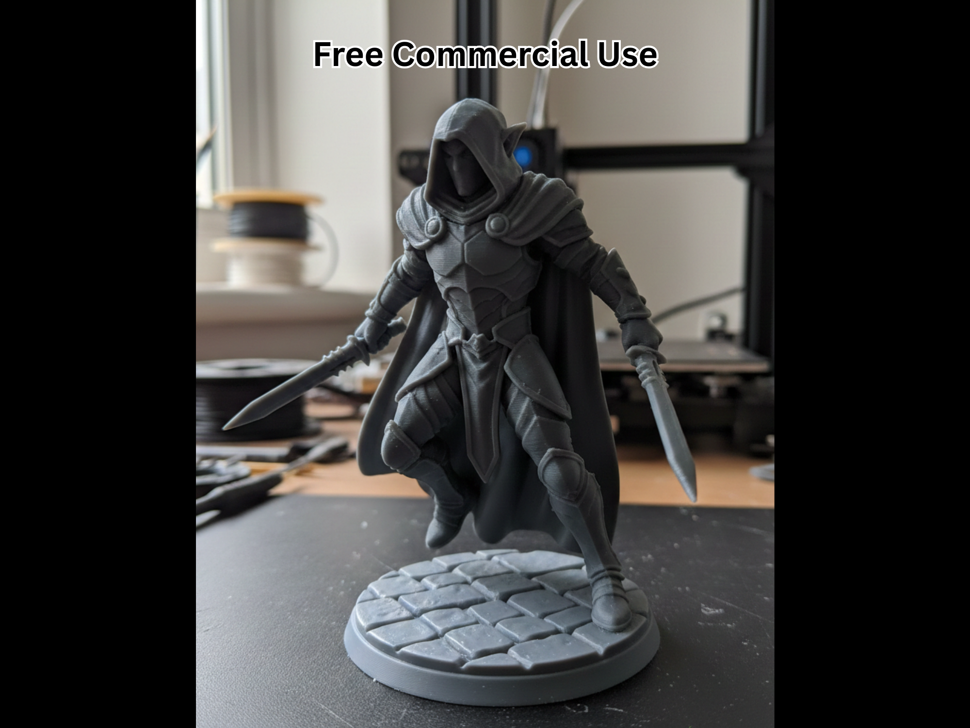 Dark Elf Assassin Figure
