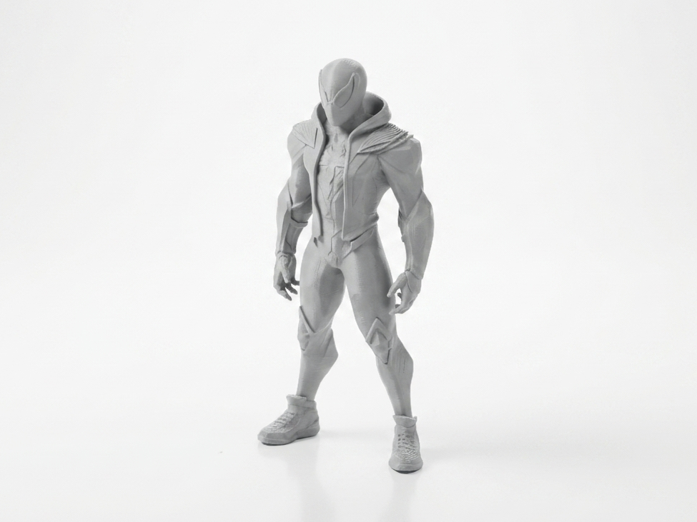 Futuristic Spiderman Figurine Marvel 3D Printable